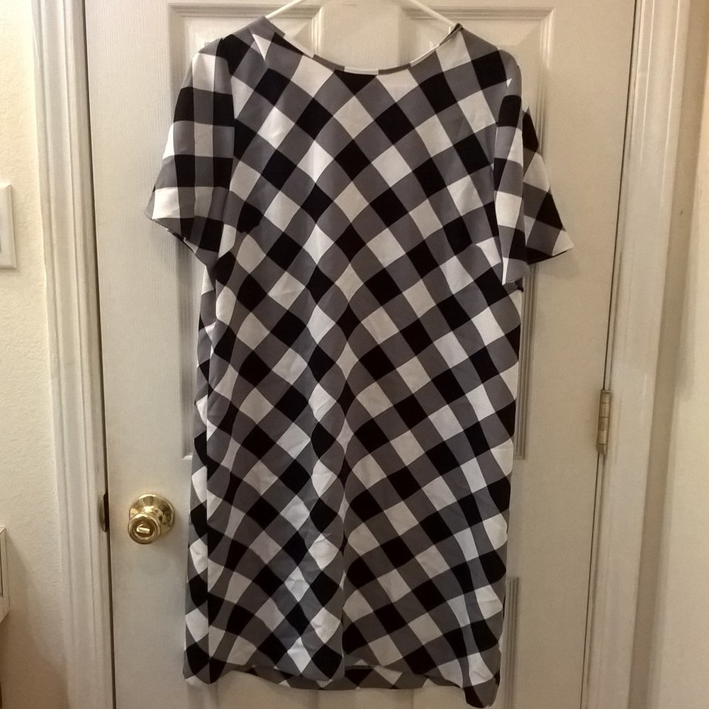 Ann Taylor Checkered Dress Size 12